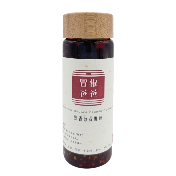 冒椒爸爸 - 勁香蔥蒜鮮辣 150g