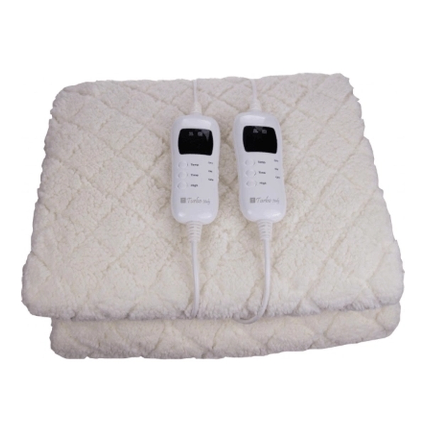 Turbo Italy - Double-Person Berber Fleece Electric Heated Blanket TEB-153D