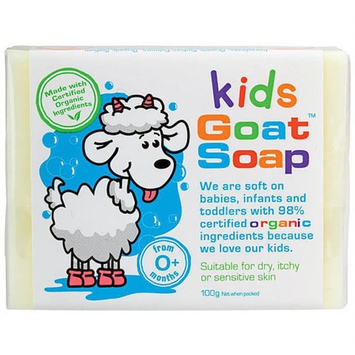 [116F0235] Goat Soap - Kids Goat 嬰幼兒有機山羊奶肥皂 100g (平行進口)