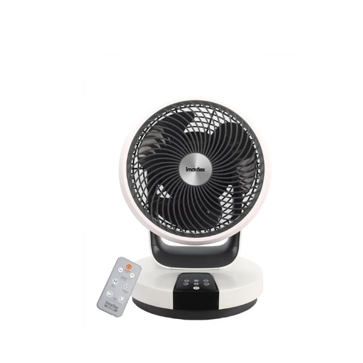 [123F0063] imarflex - 10inch Remote Control 3D Circulating Fan IFQ-2495R