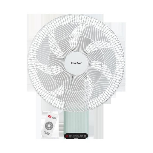 [123F0101] imarflex - Electronic 12" Remote Control Wall Fan