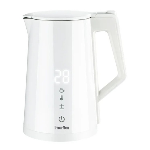 [113F0012] imarflex - Electronic Thermal Insulation Wireless Kettle (1.7L)