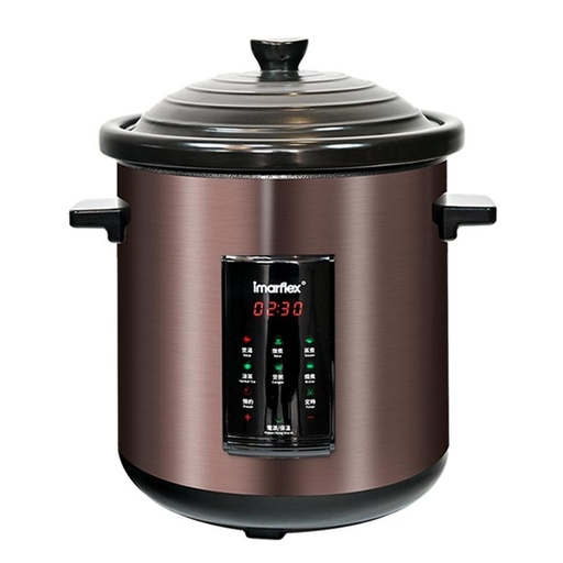 [123F0126] imarflex - 8L Multifunctional Electronic Stew Pot ISC-2108