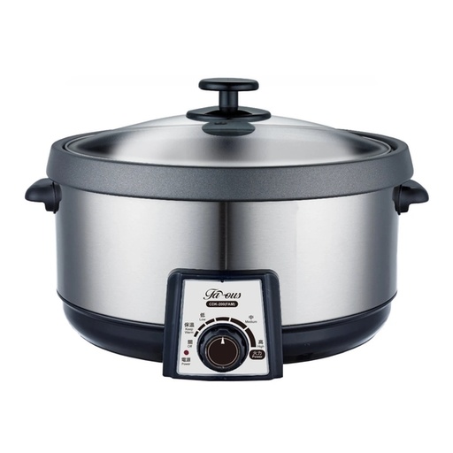 [123F0137] "Famous" 2000W Stainless Steel Electric Hot Pot (7.5L) CDK-200(FAM)