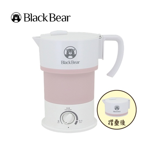 [138F0250] BLACK BEAR FOLDABLE DUAL VOLTAGE TRAVEL KETTLE 0.60 LITRE BKT501006