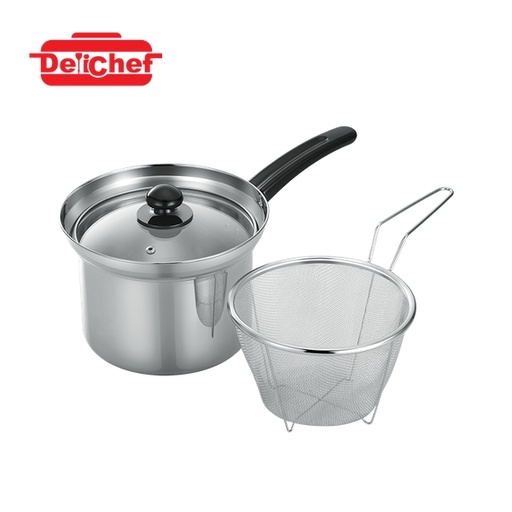 [138F0261] DELICHEF 18 CM STAINLESS STEEL PASTA POT DC10018PS