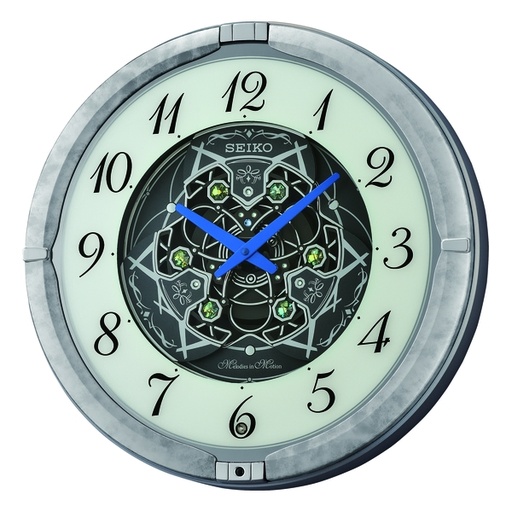 [159F0163] SEIKO - Quartz Wall Clock - Melodies in Motion (QXM397S)