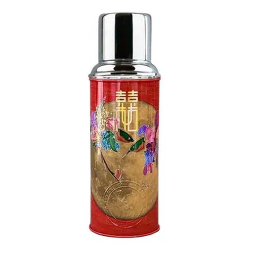[158F0143] Camel - 450ml Glass Vacuum Flask for Double Happiness (Moon Centre)