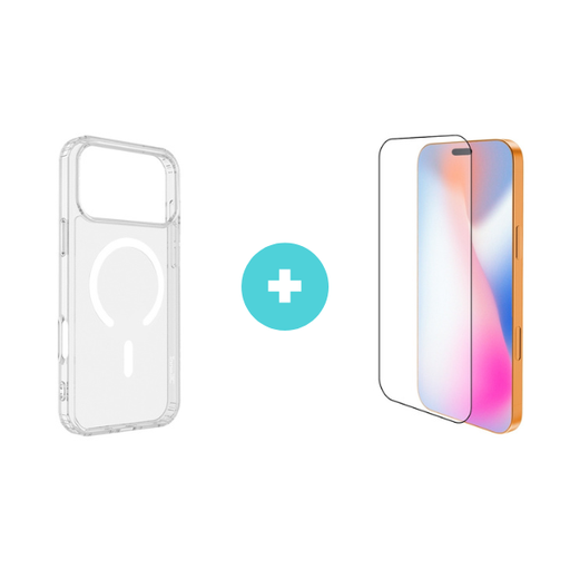 inno3C  iPhone 17系列 玻璃螢幕保護貼 + 磁吸保護殼套裝