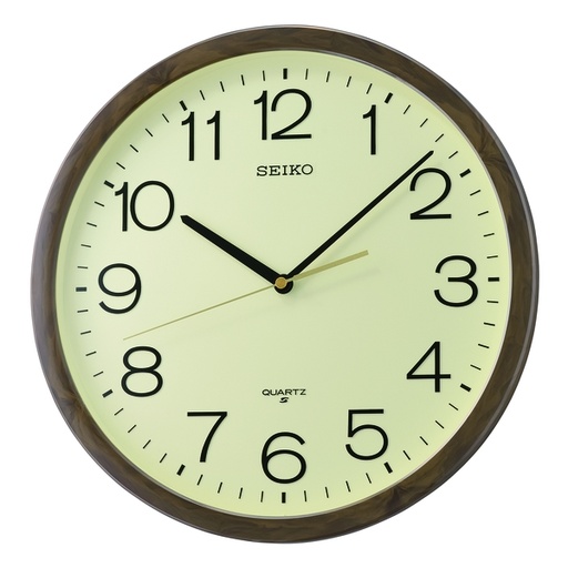 [159F0177] SEIKO - QUARTZ WALL CLOCK (QXA807B)