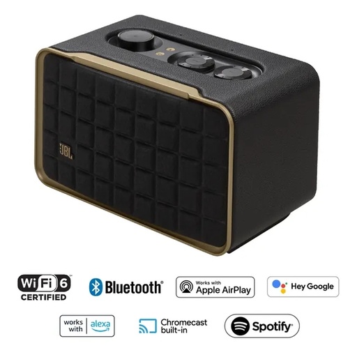 [104F0024] JBL Authentics 200 Wireless Smart Home Speaker (Wi-Fi & Bluetooth Connection)