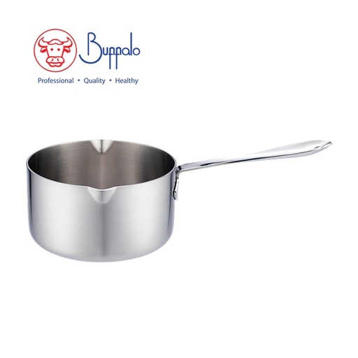 [138F0304] BUFFALO - TINY COOK 316 Stainless Steel 5-Ply Saucepan 12cm / 600ml