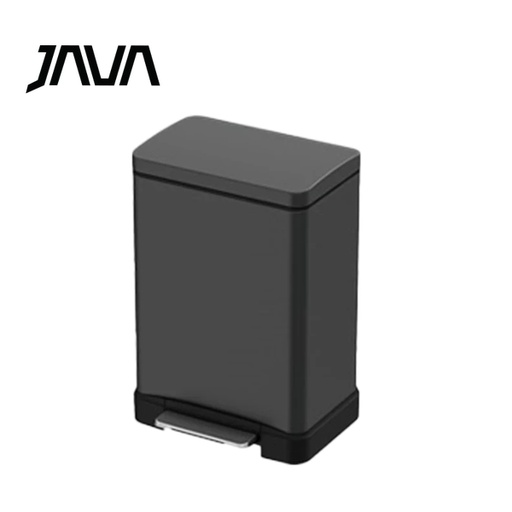 [138F0324] JAVA - 20L Stainless Steel Pedal Trash Can JH8858-20L