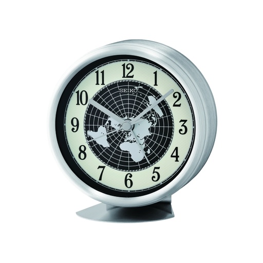 [159F0206] 精工 - 座枱鬧鍾 (QXE067S)