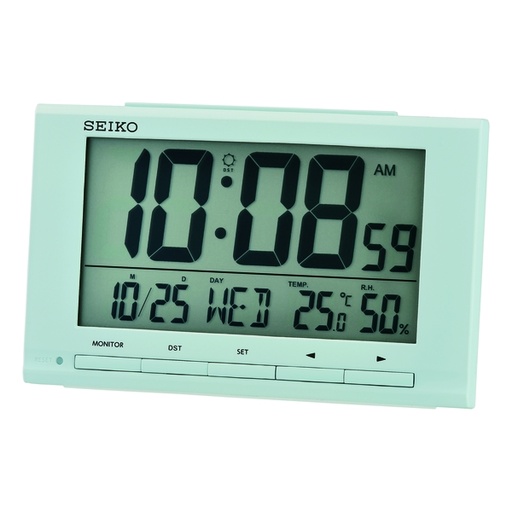 [159F0250] SEIKO QUARTZ ALARM CLOCK (QHL090L)