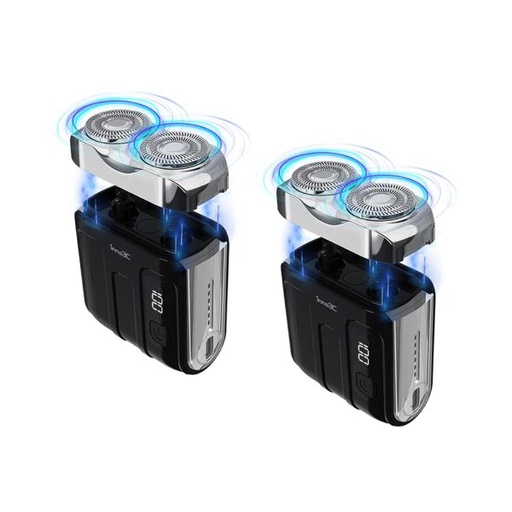 [049F0054B] inno3C Mini Portable Electric Shaver (2 Pcs Pack) i-PS1