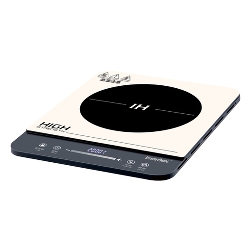 [123F0257] imarflex 伊瑪牌 -' Zilian Yuchui' 2000W Ultra-thin Touchscreen Induction Cooker (with 30cm Stainless Steel Hot Pot/Soup Pot) IIH-2001WH