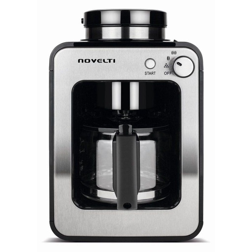 [113F0015] NOVELTI - Fully Automatic Grind & Brew Coffee Maker (Quiet Edition) NC9603