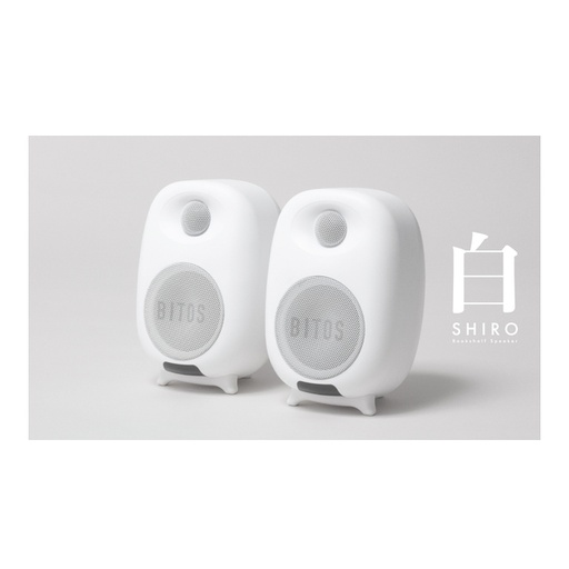 [116F0104] BITOS SHIRO 100W Bookshelf BT Speaker BT-SHIRO